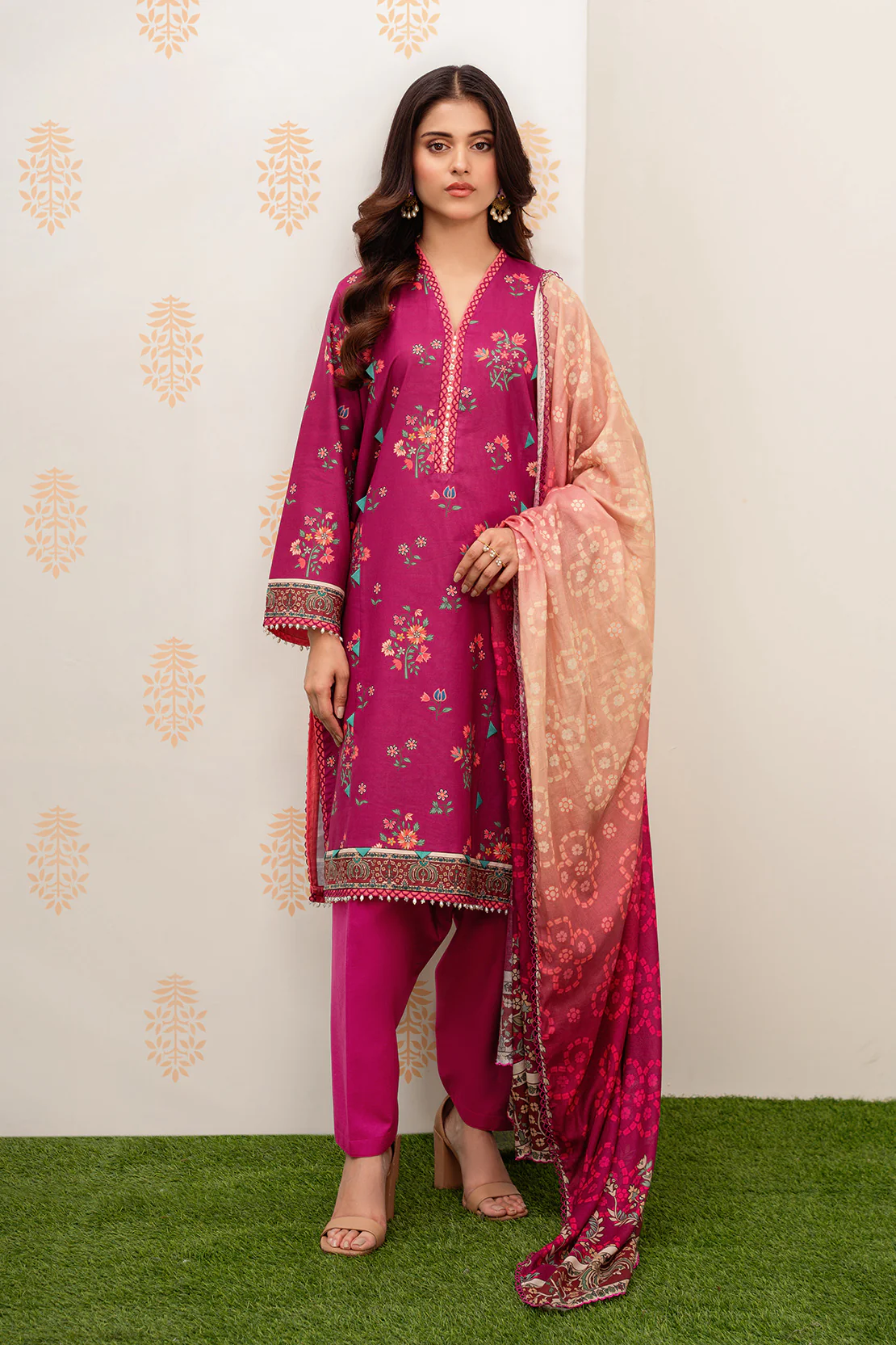 Printed - 2 Pc Lawn Suit - Image 3