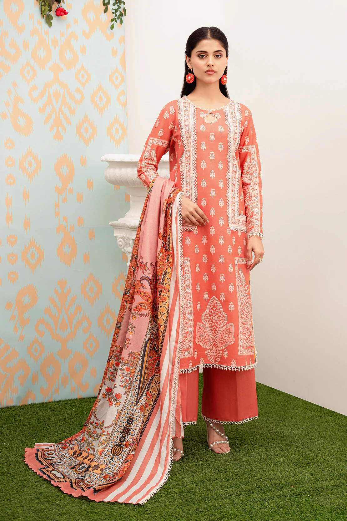 Printed - 2 Pc Lawn Suit - Image 3