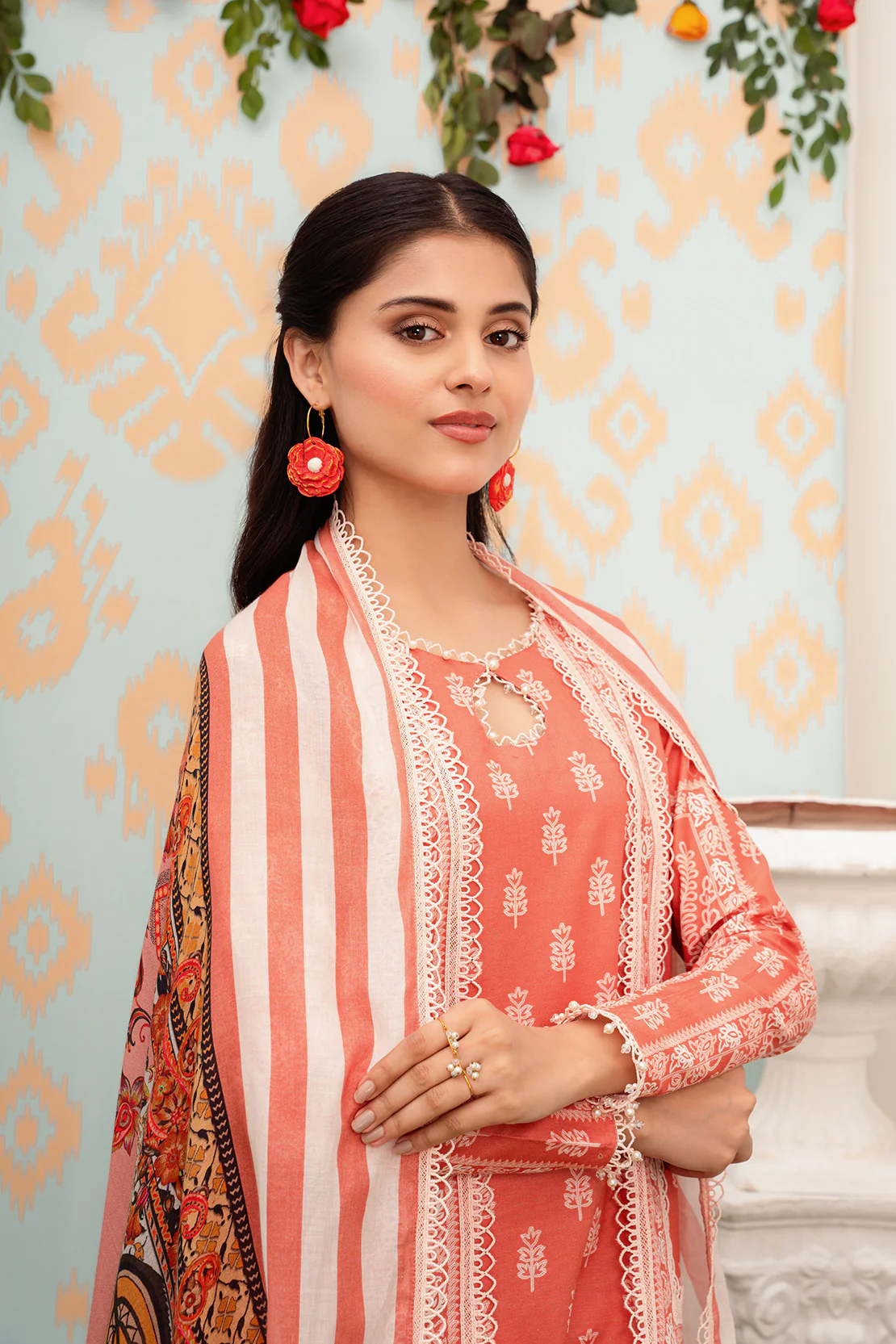 Printed - 2 Pc Lawn Suit - Image 9