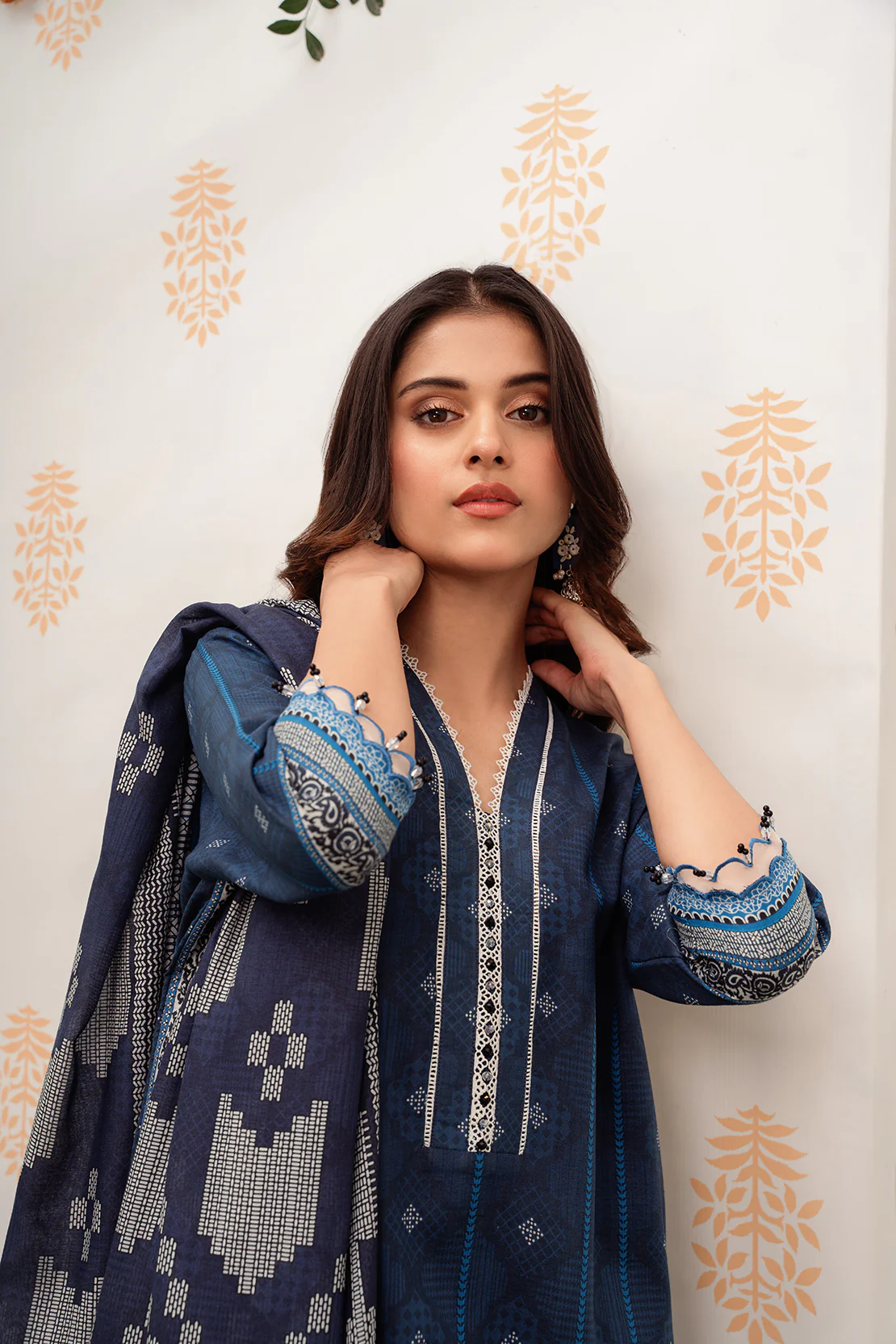 Printed - 3 Pc Lawn Suit - Image 9