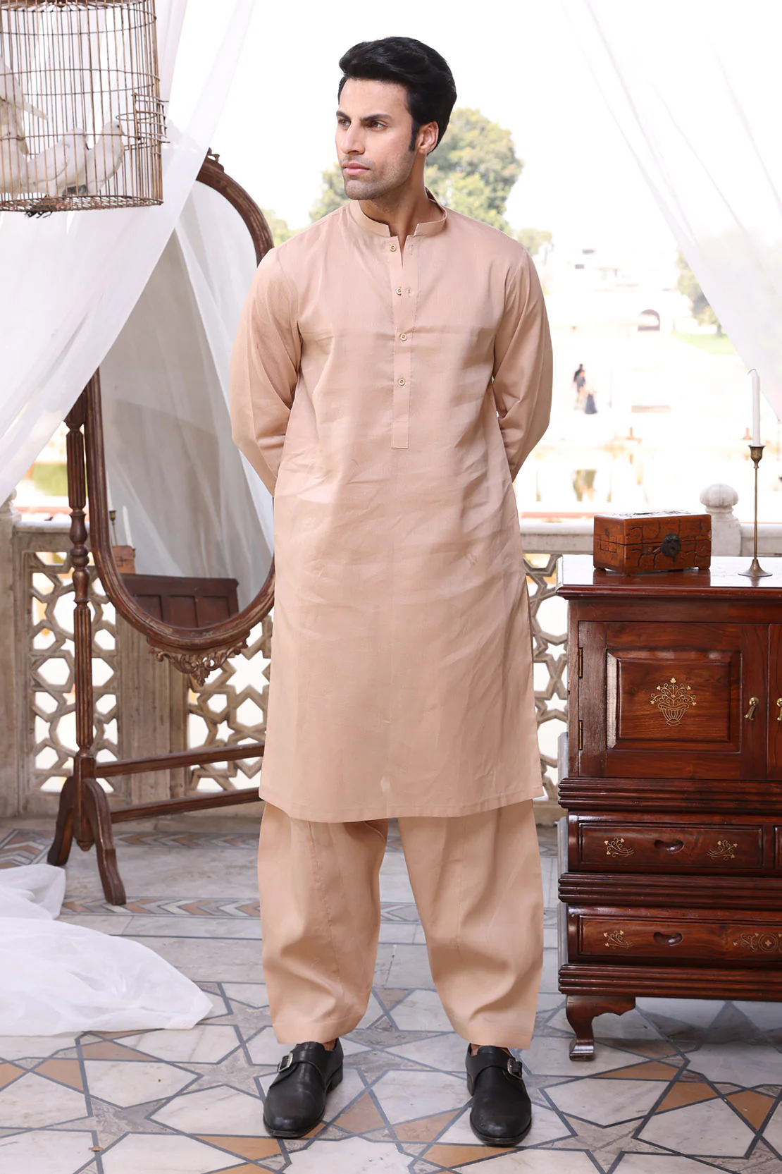 CM-1512 Suit Beige - Image 5