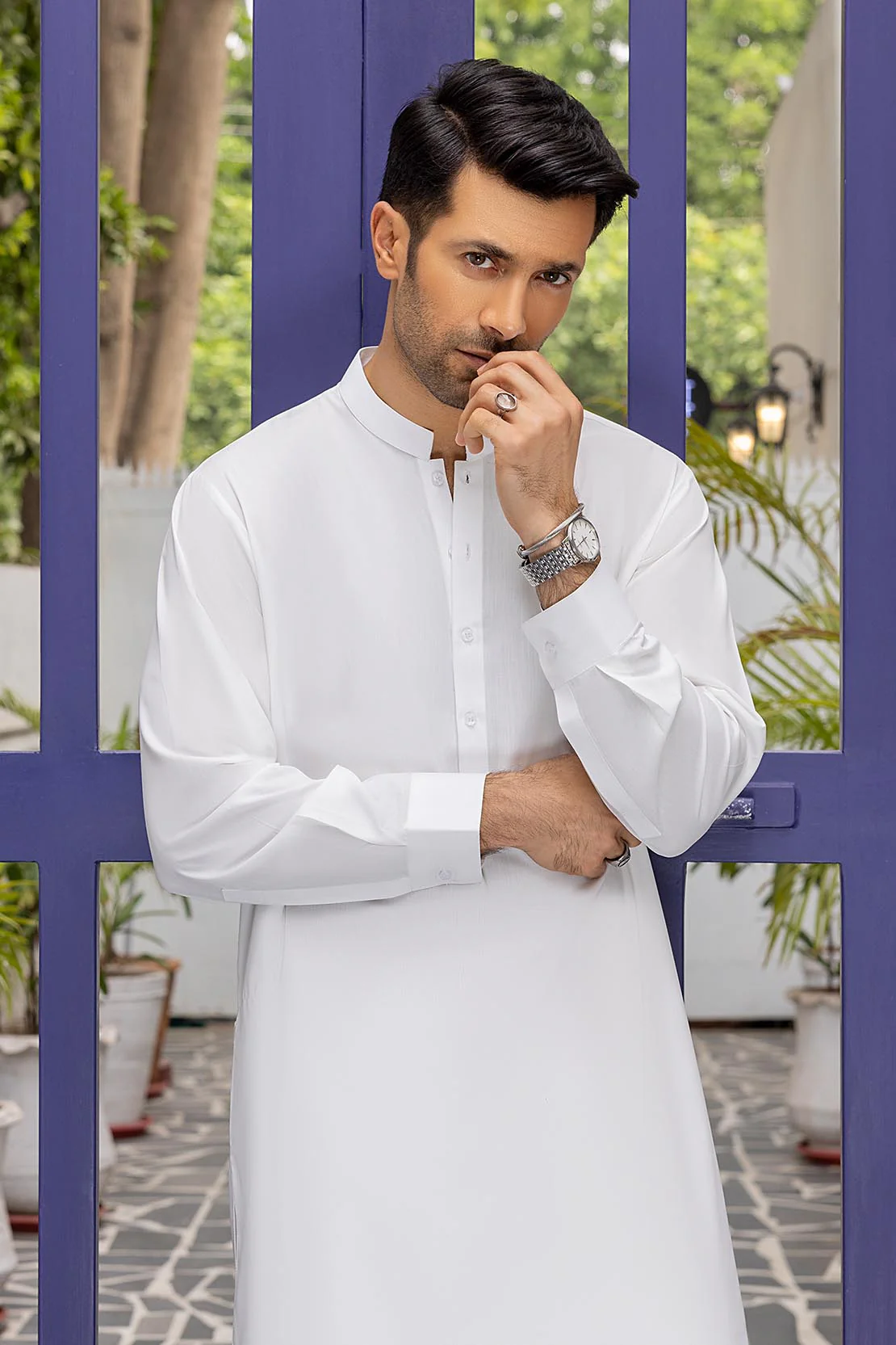 CM-1517 Suit White - Image 5