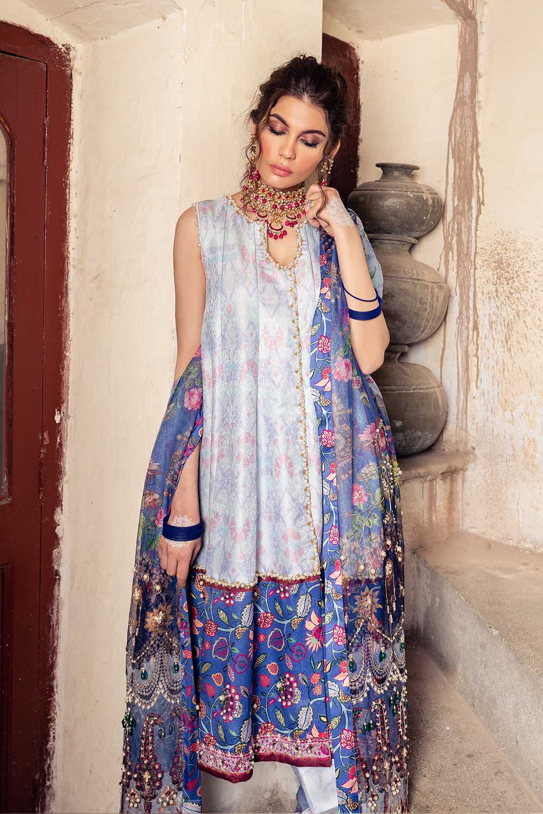Embroidered Shirt & Shawl - Image 4
