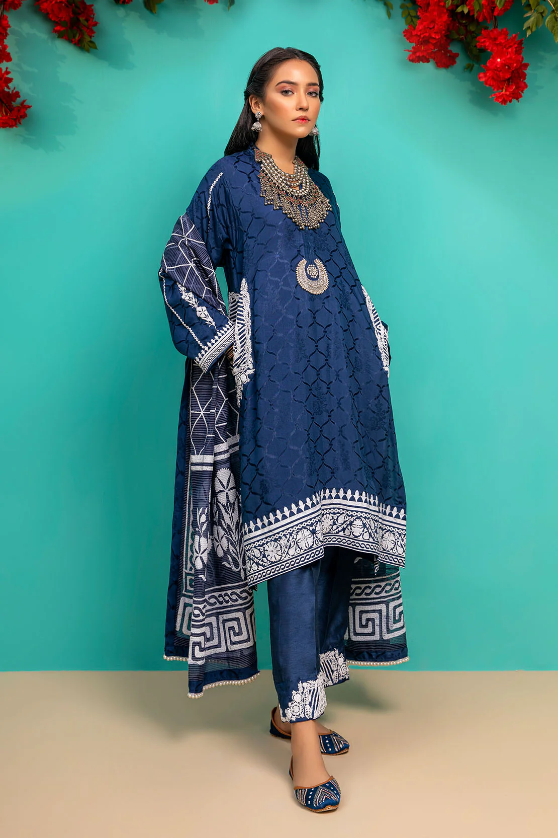 D525 FLOCK KURTI - Image 4