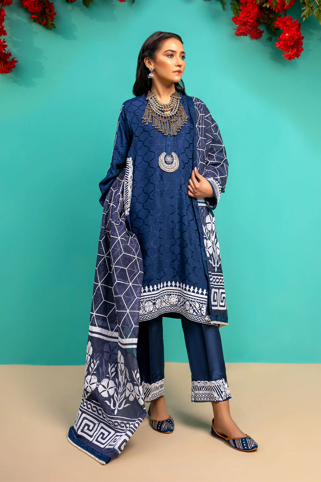 D525 FLOCK KURTI - Image 5