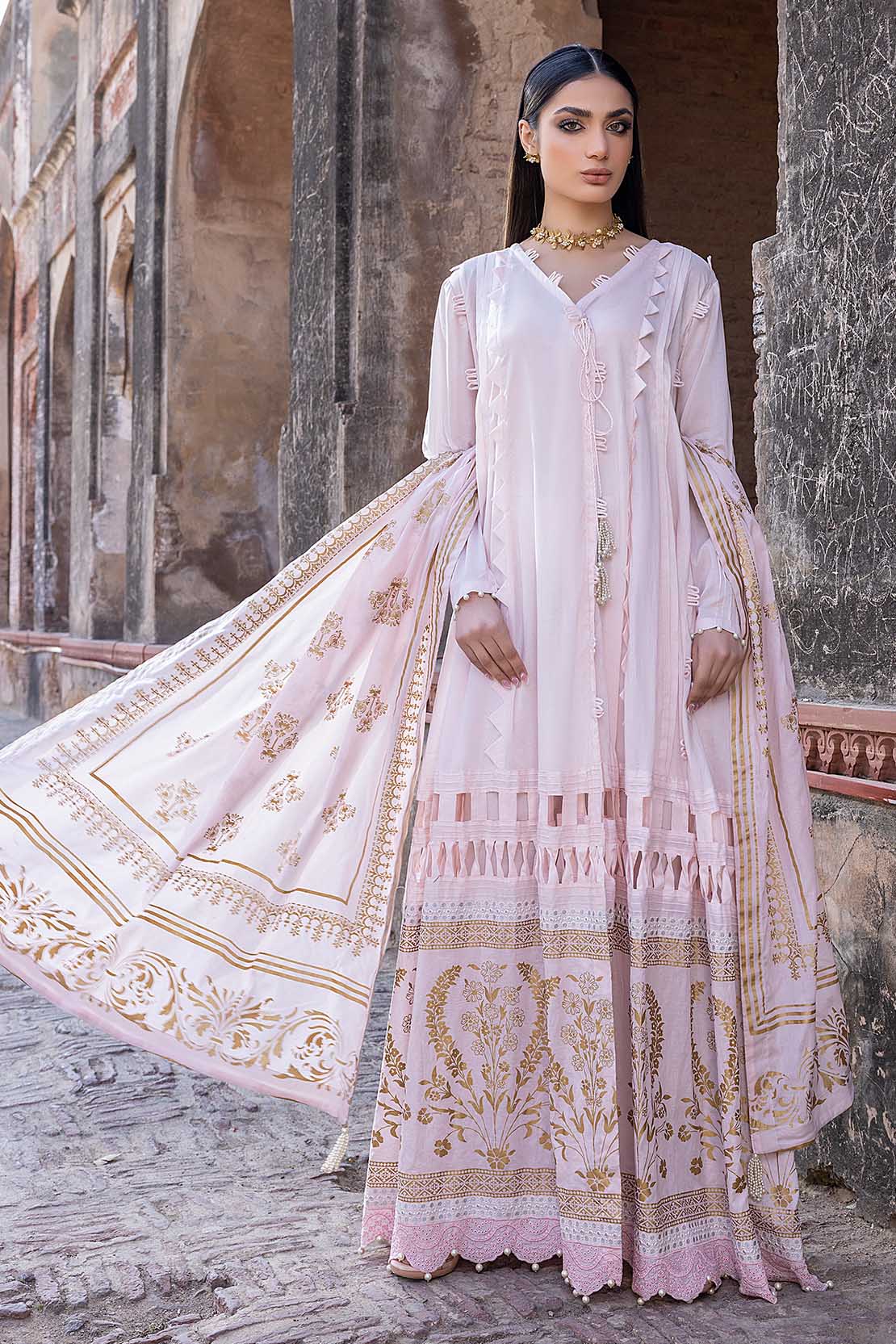 Block Printed Lawn Suit