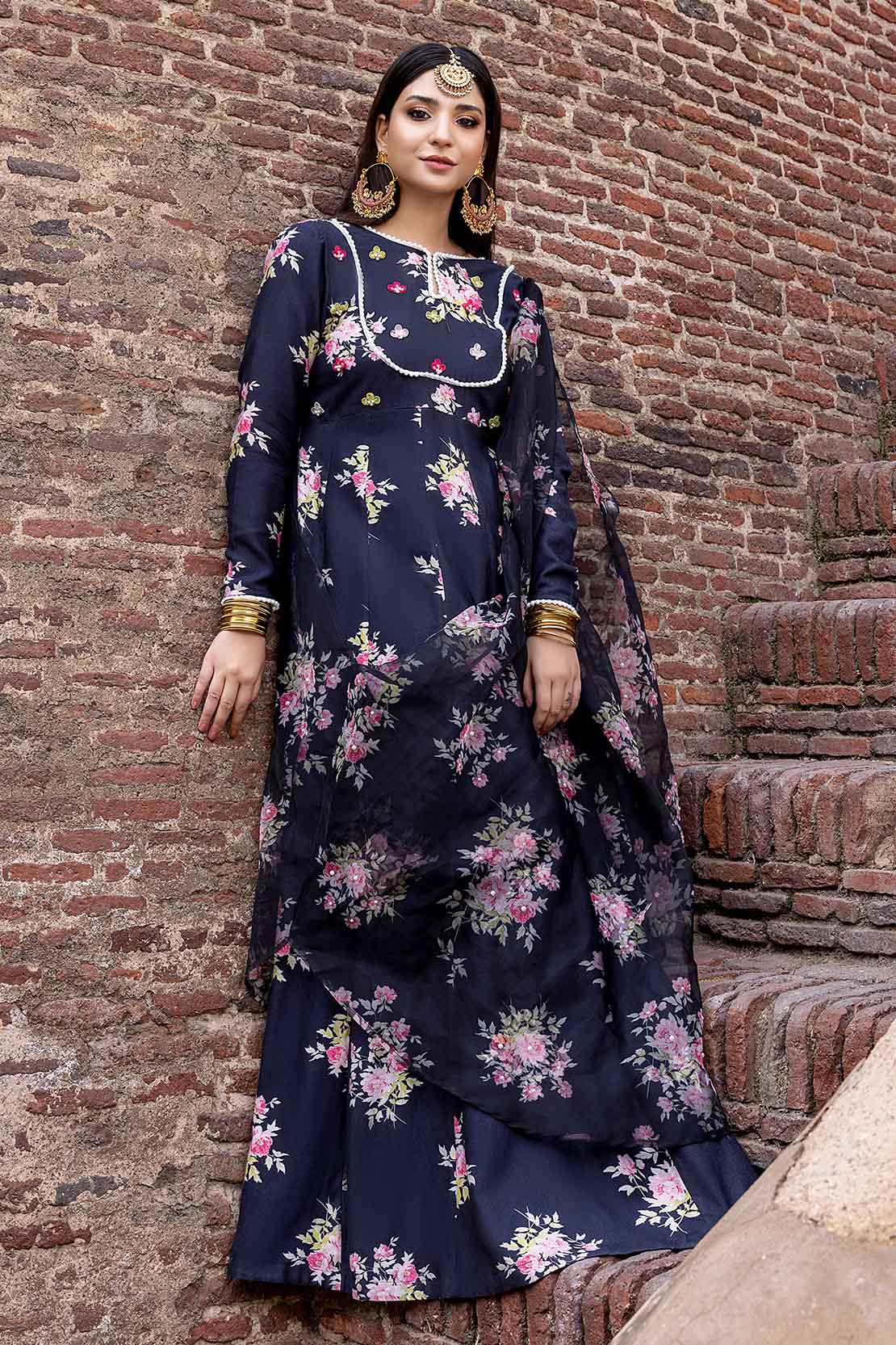 Embellished Cotton Suit - Image 6