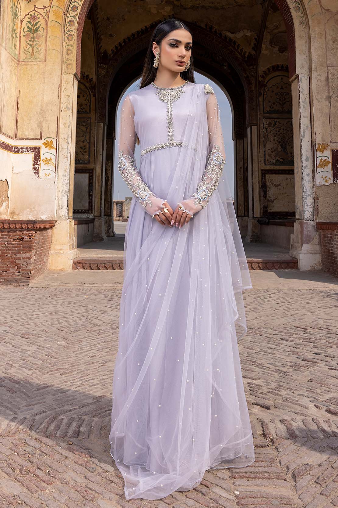 Embellished Net Suit - Image 4