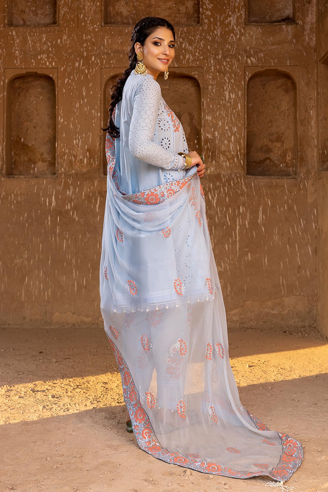 Embroidered Lawn Suit - Image 2