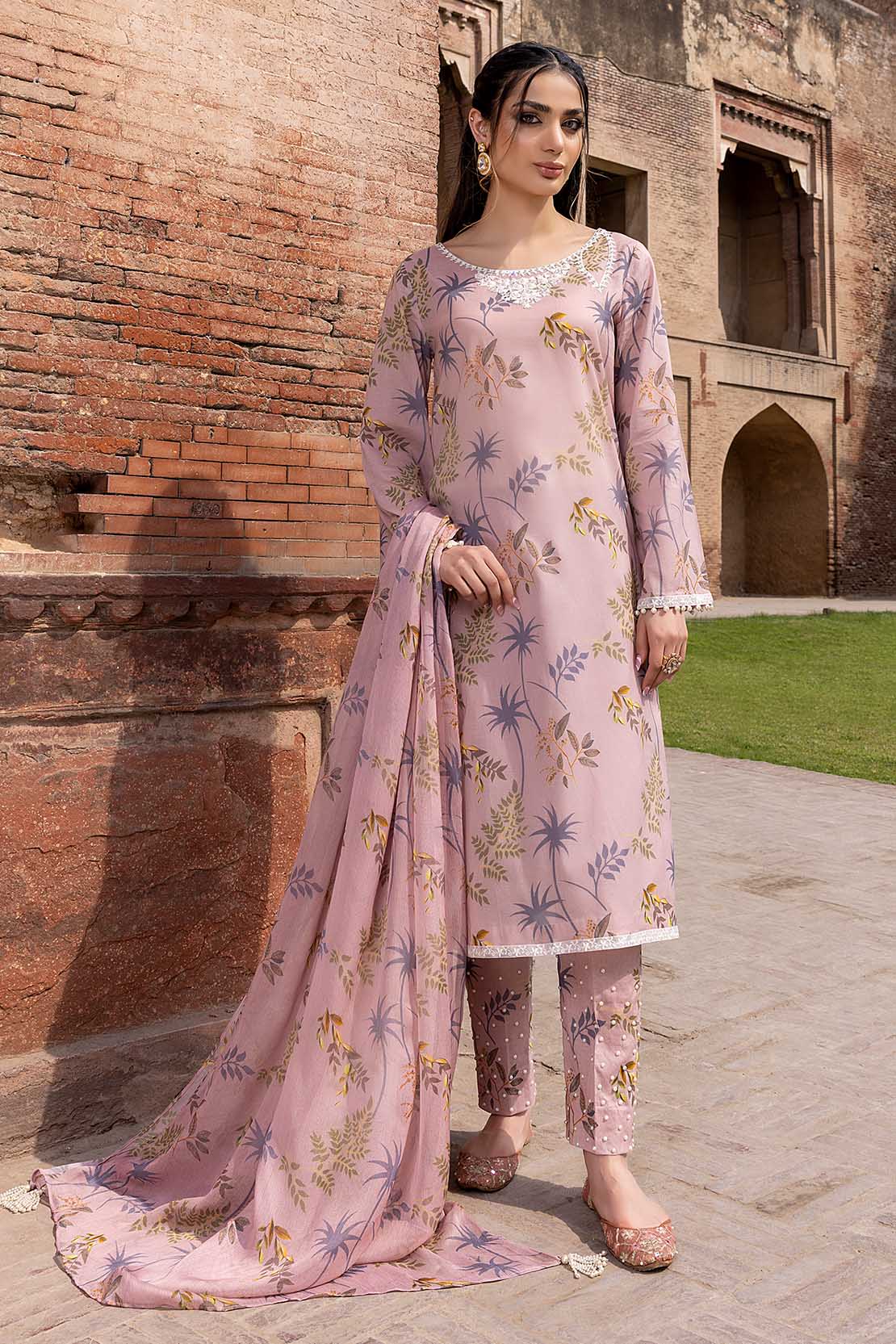 Embroidered Lawn Suit - Image 3