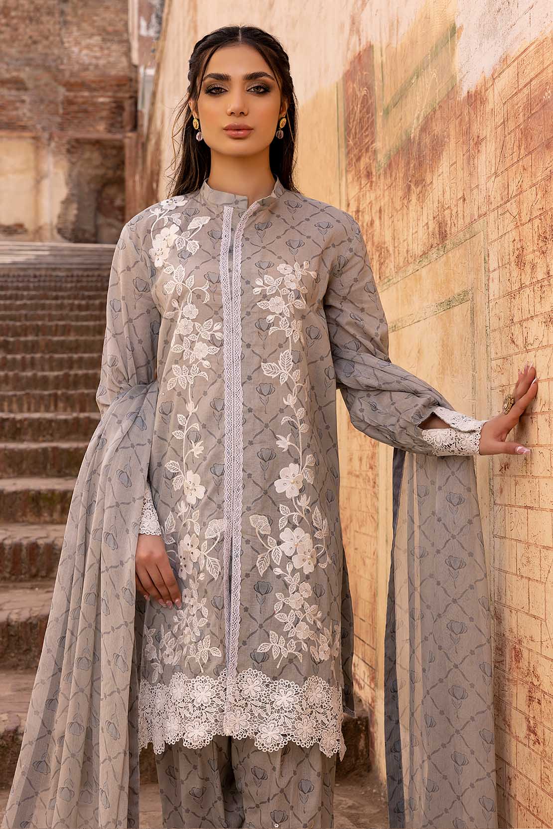 Embroidered Lawn Suit - Image 8