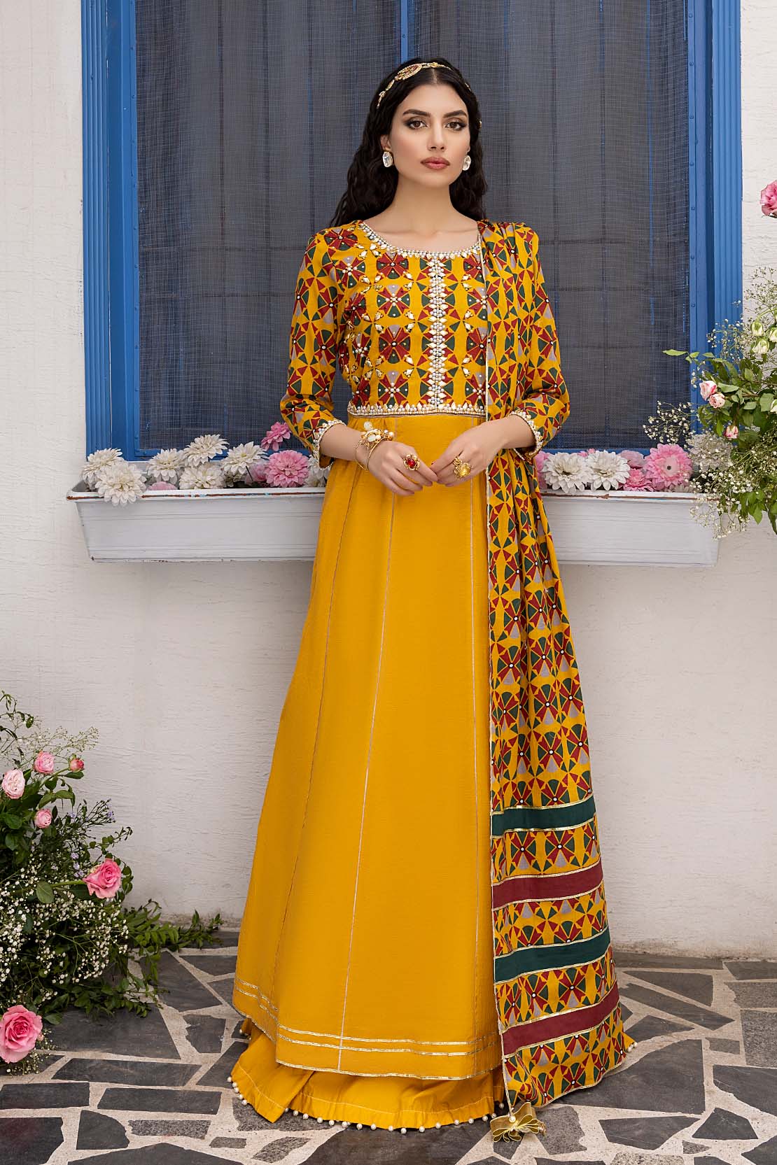 Embroidered Lawn Suit