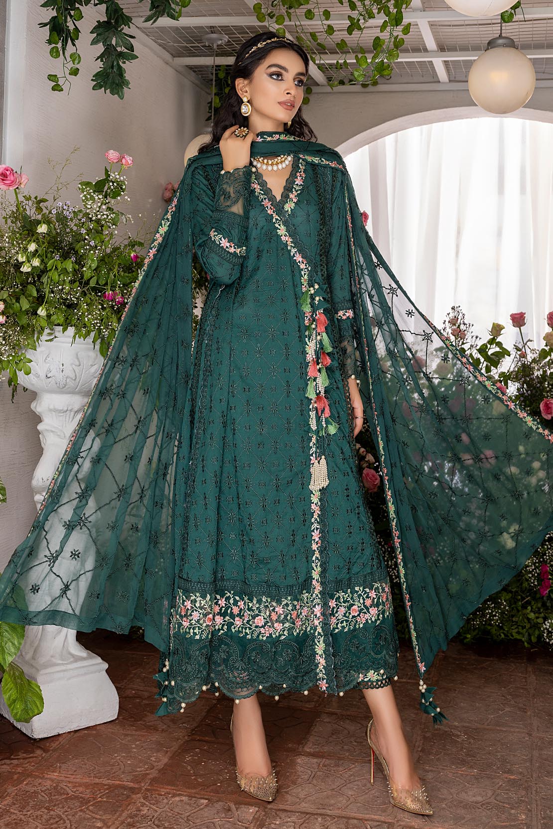 Embroidered Lawn Suit