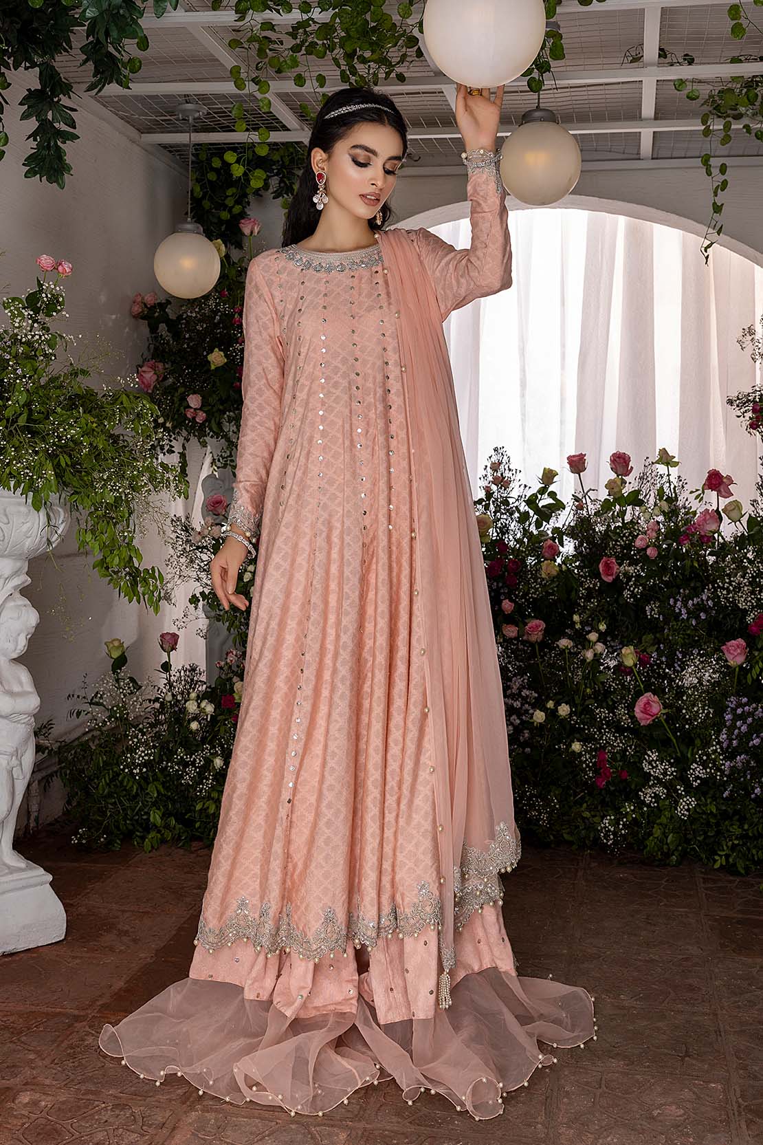 Embroidered Cotton Suit - Image 4