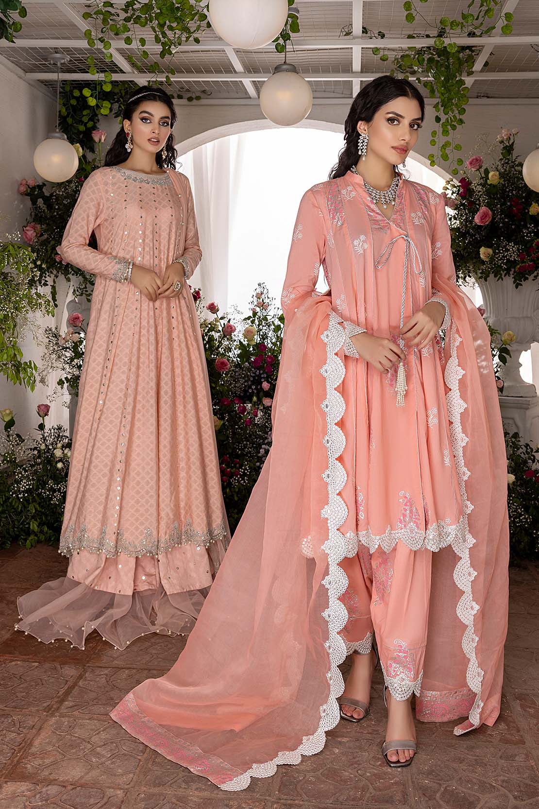 Embroidered Cotton Suit - Image 7