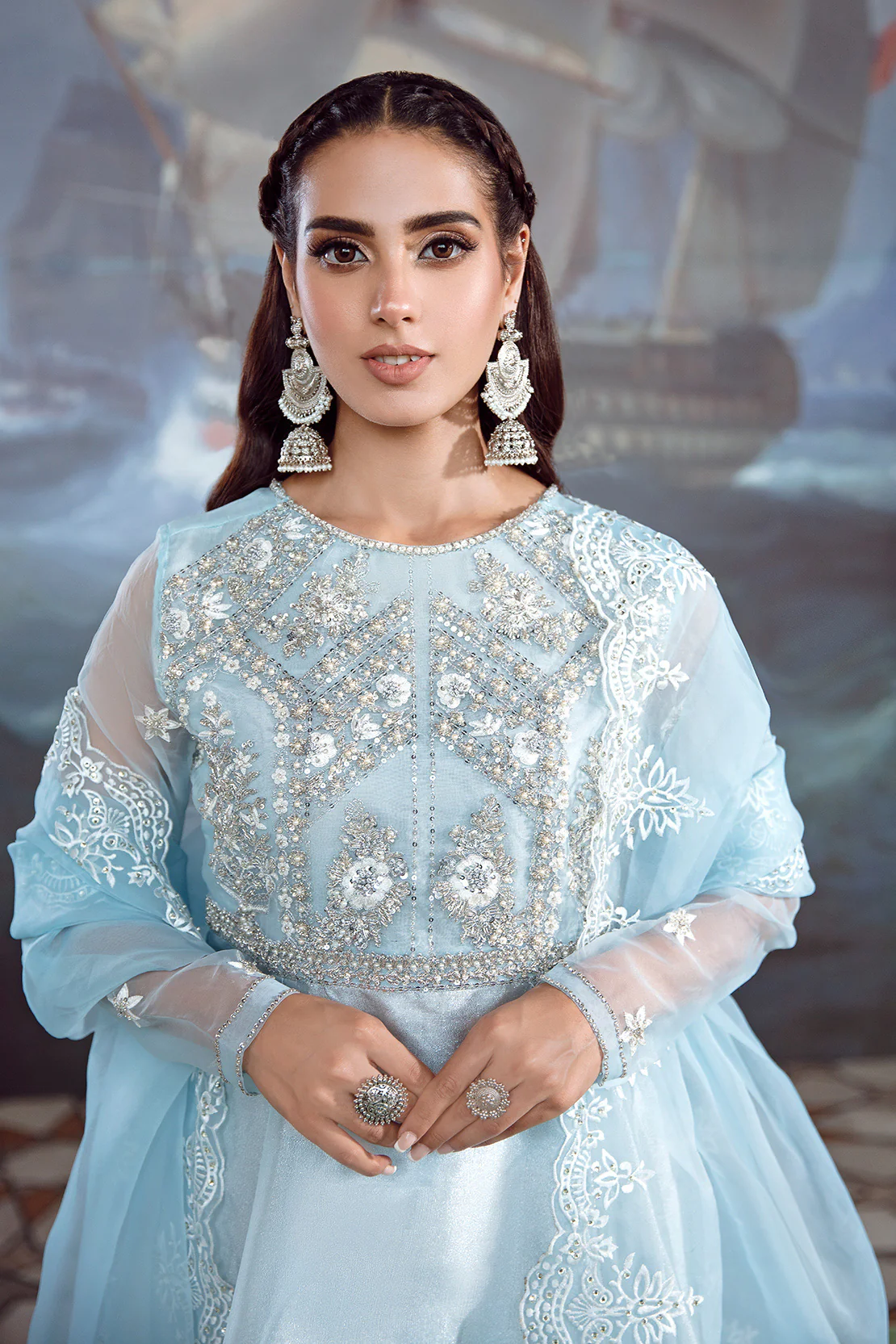 Malikah Jahan Kurta Peshwas