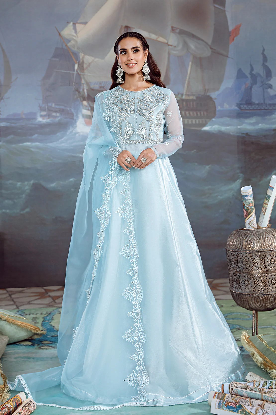 Malikah Jahan Kurta Peshwas - Image 6