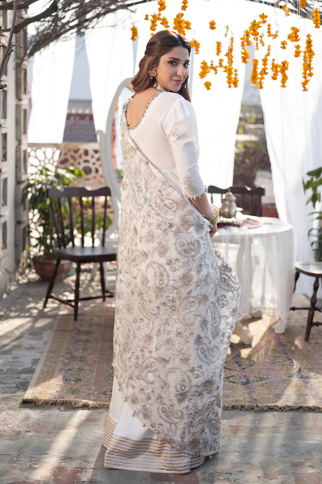 CHANDANI – 3PC LAWN & PAPER COTTON LUXURY PRET - Image 5