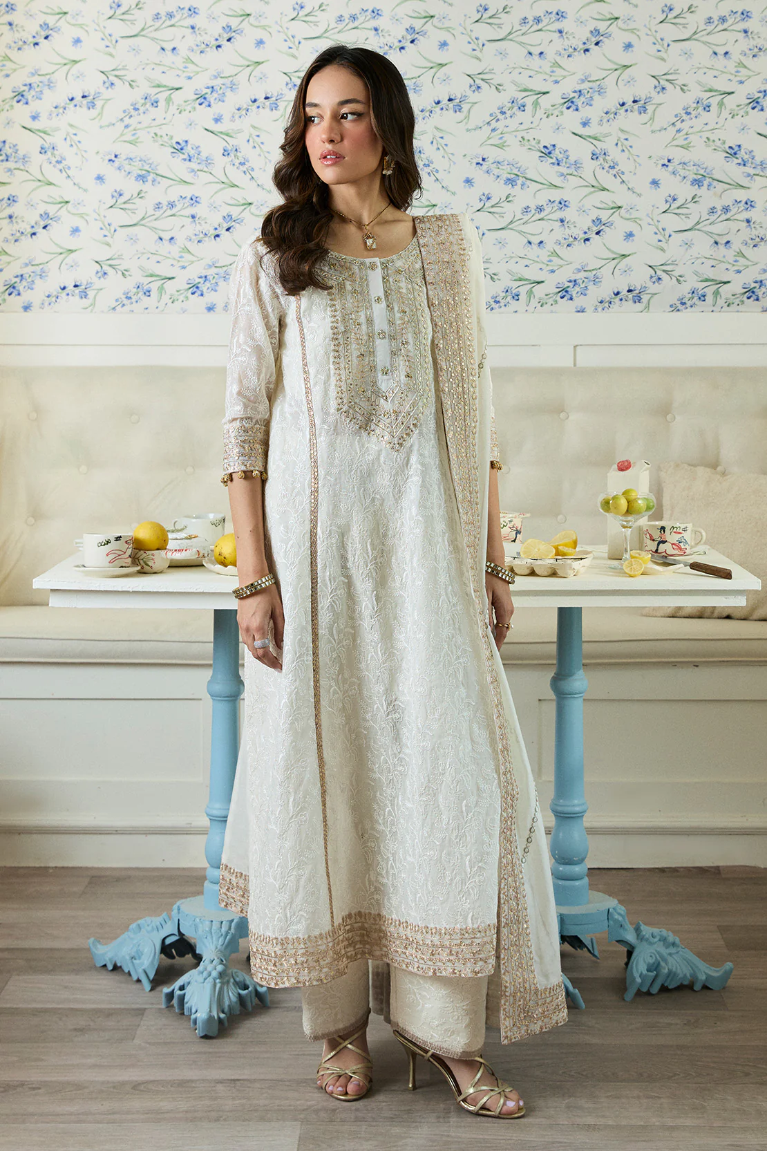 CHANDANI – 3PC PAPER COTTON & LAWN LUXURY PRET - Image 3