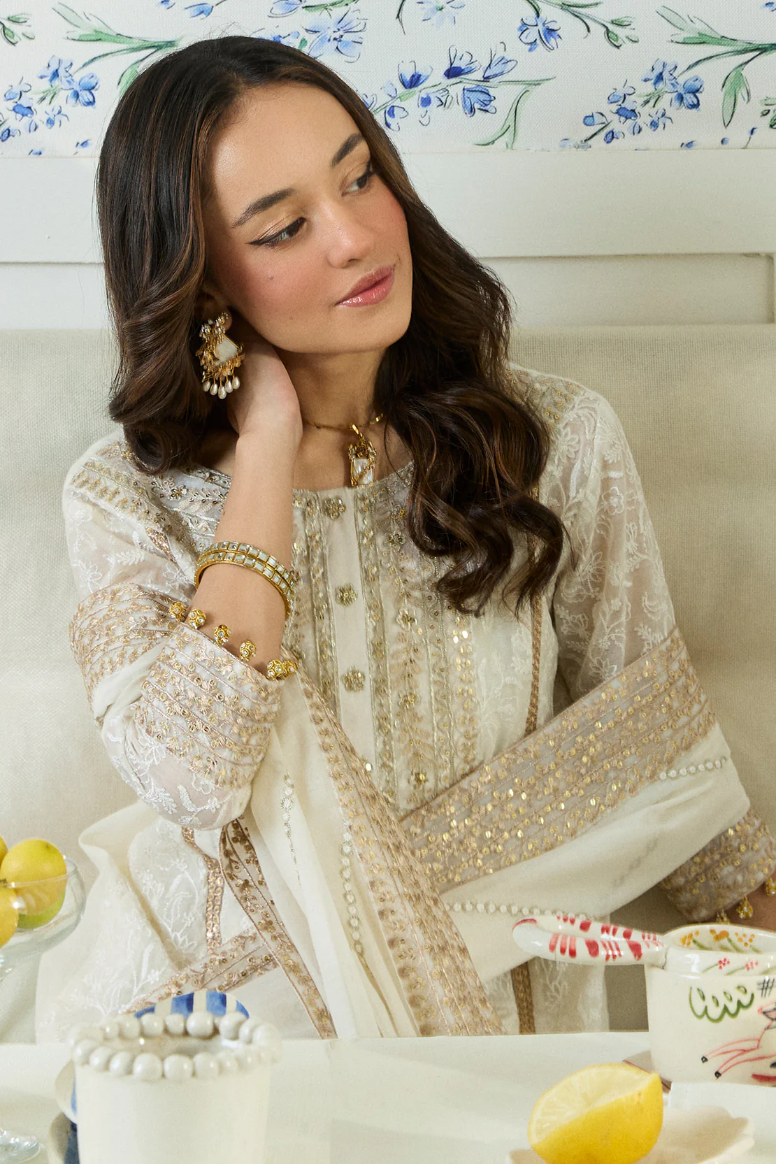 CHANDANI – 3PC PAPER COTTON & LAWN LUXURY PRET - Image 4