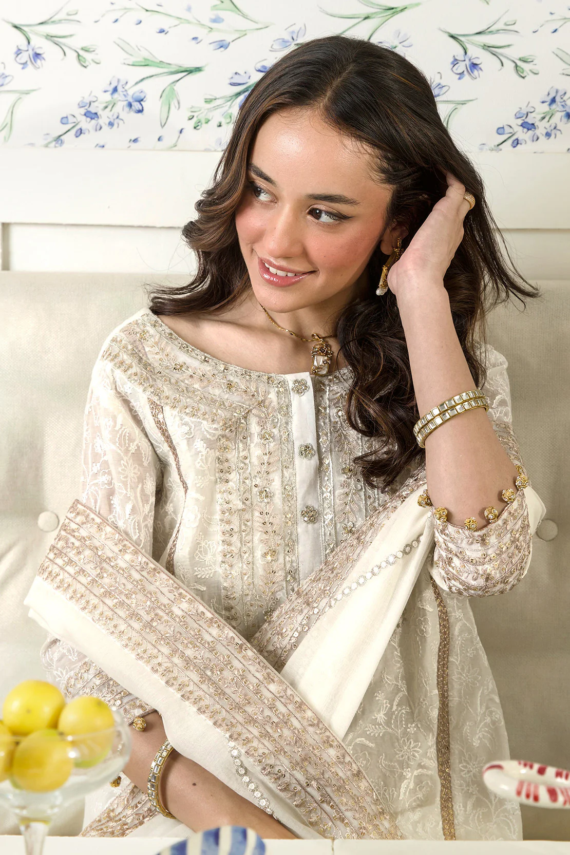 CHANDANI – 3PC PAPER COTTON & LAWN LUXURY PRET - Image 5