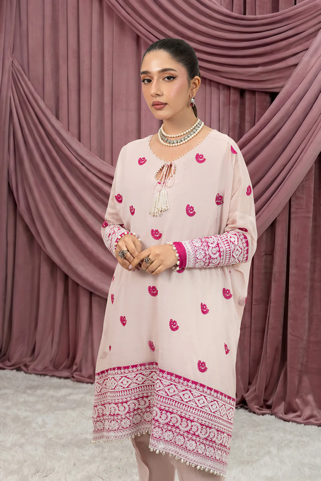 COTTON CANDY 2PC PAPERCOTTON & LAWN EID FESTIVE PRET - Image 8