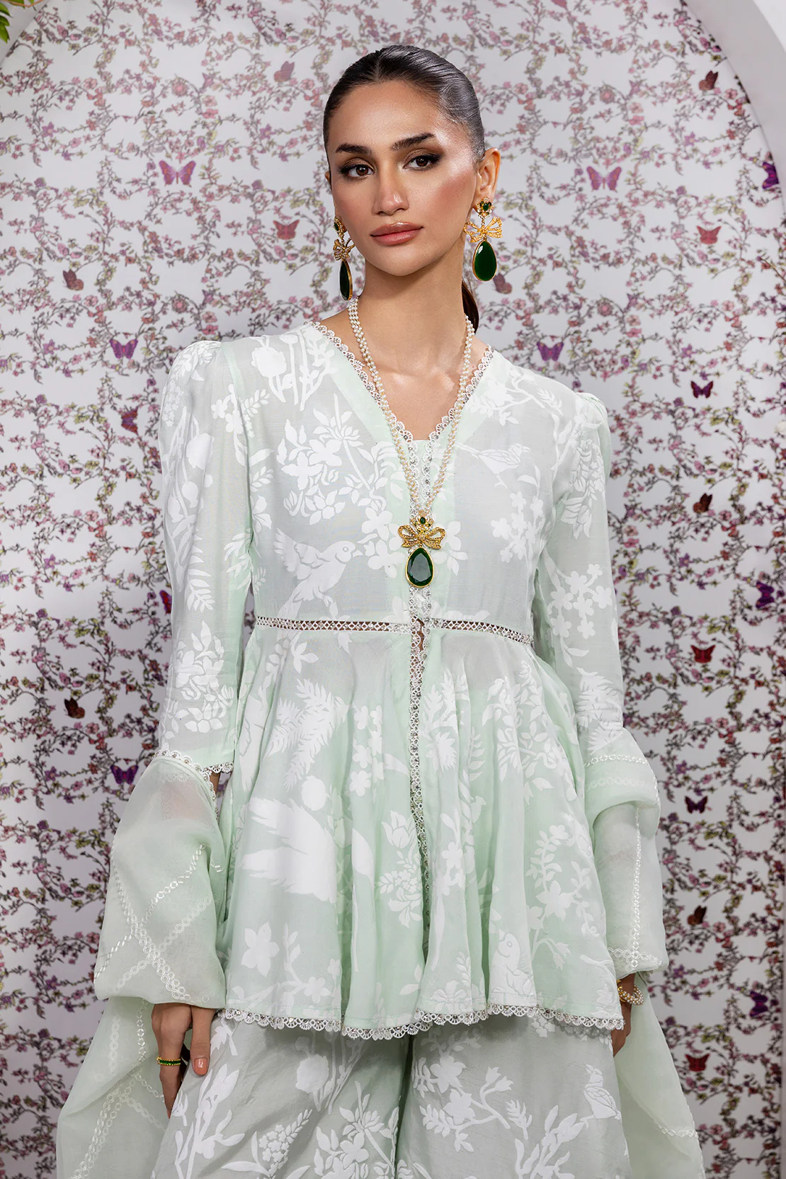 SUNLIT PATELS – 3PC RAWSILK & ORGANZA PRET GRIP/SILK - Image 6