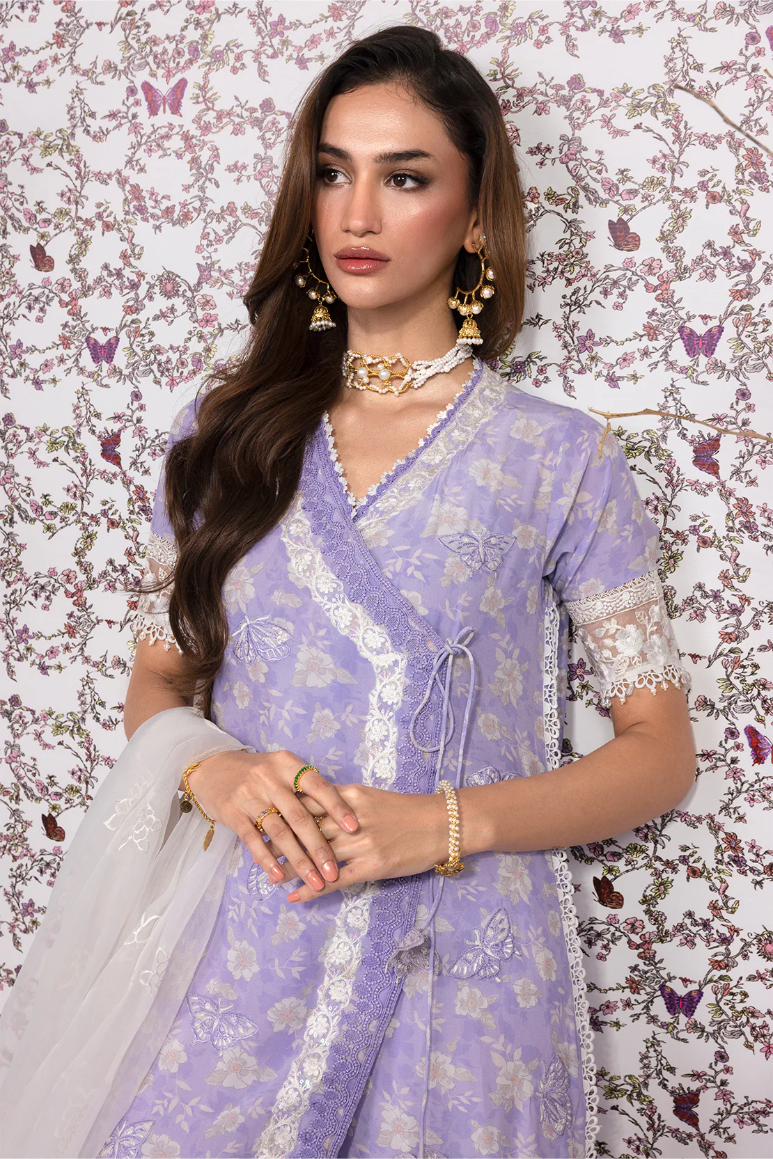 LAVENDER LUSH – 3PC GRIP ,LAWN & ORGANZA PRET GRIP/SILK - Image 9