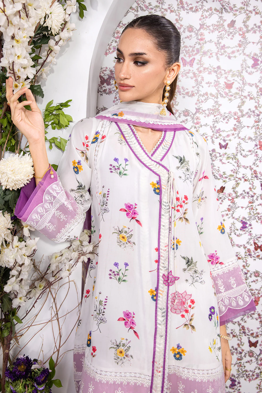 DEWDROP DANCE – 3PC GRIP, RAWSILK & CHIFFON PRET GRIP/SILK - Image 3