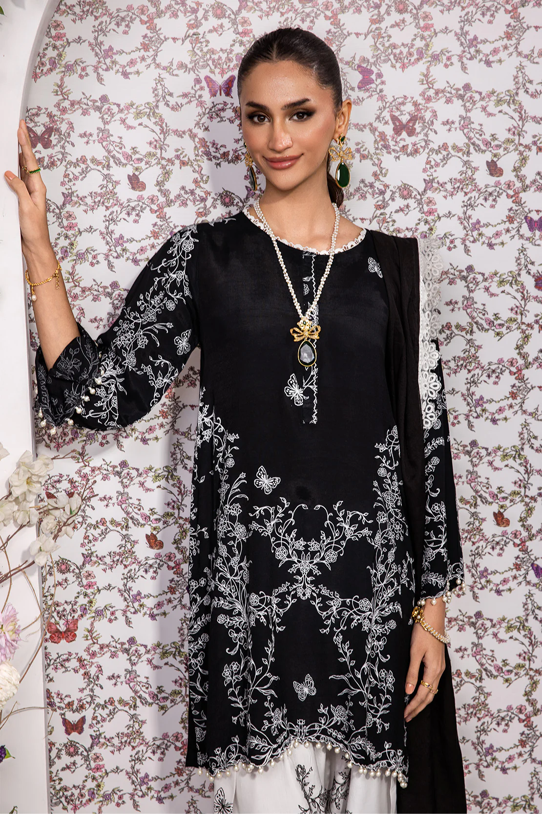 GARDEN GALA – 3PC RAWSILK & PAPERCOTTON PRET GRIP/SILK - Image 4