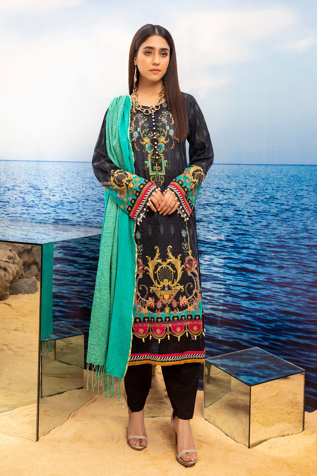 Shirt Trouser Dupatta - Image 4