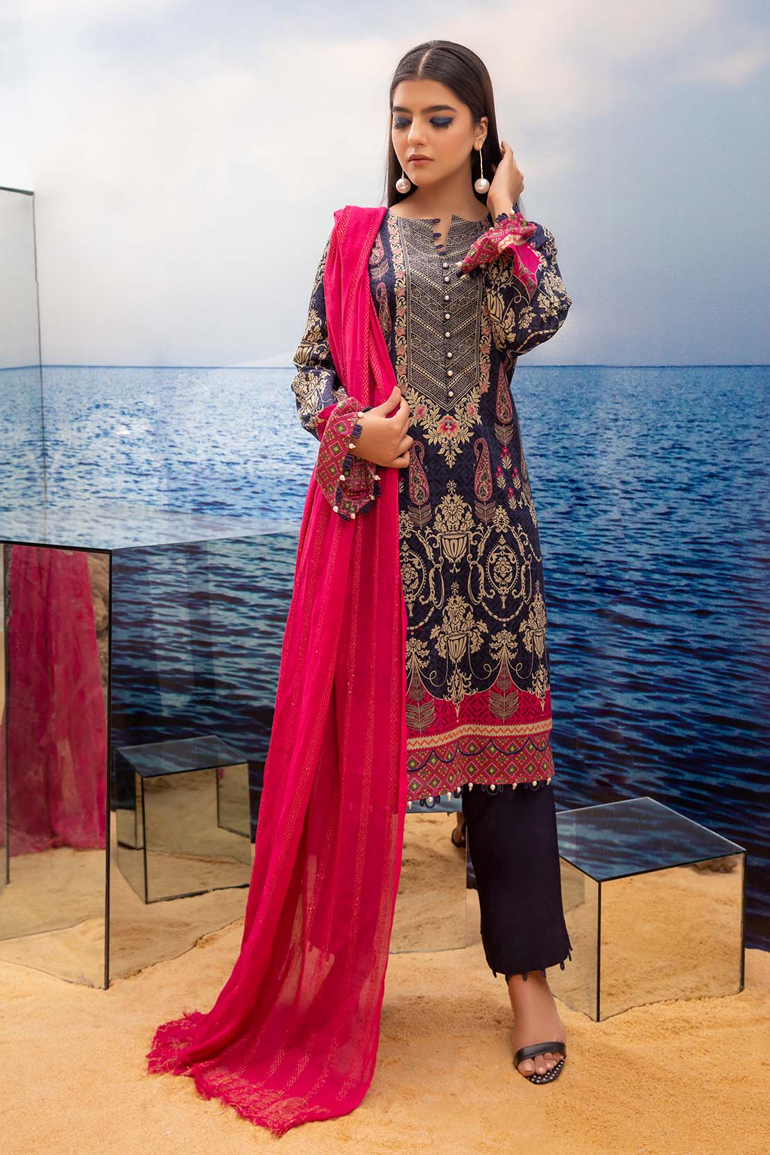 Shirt Trouser Dupatta - Image 3