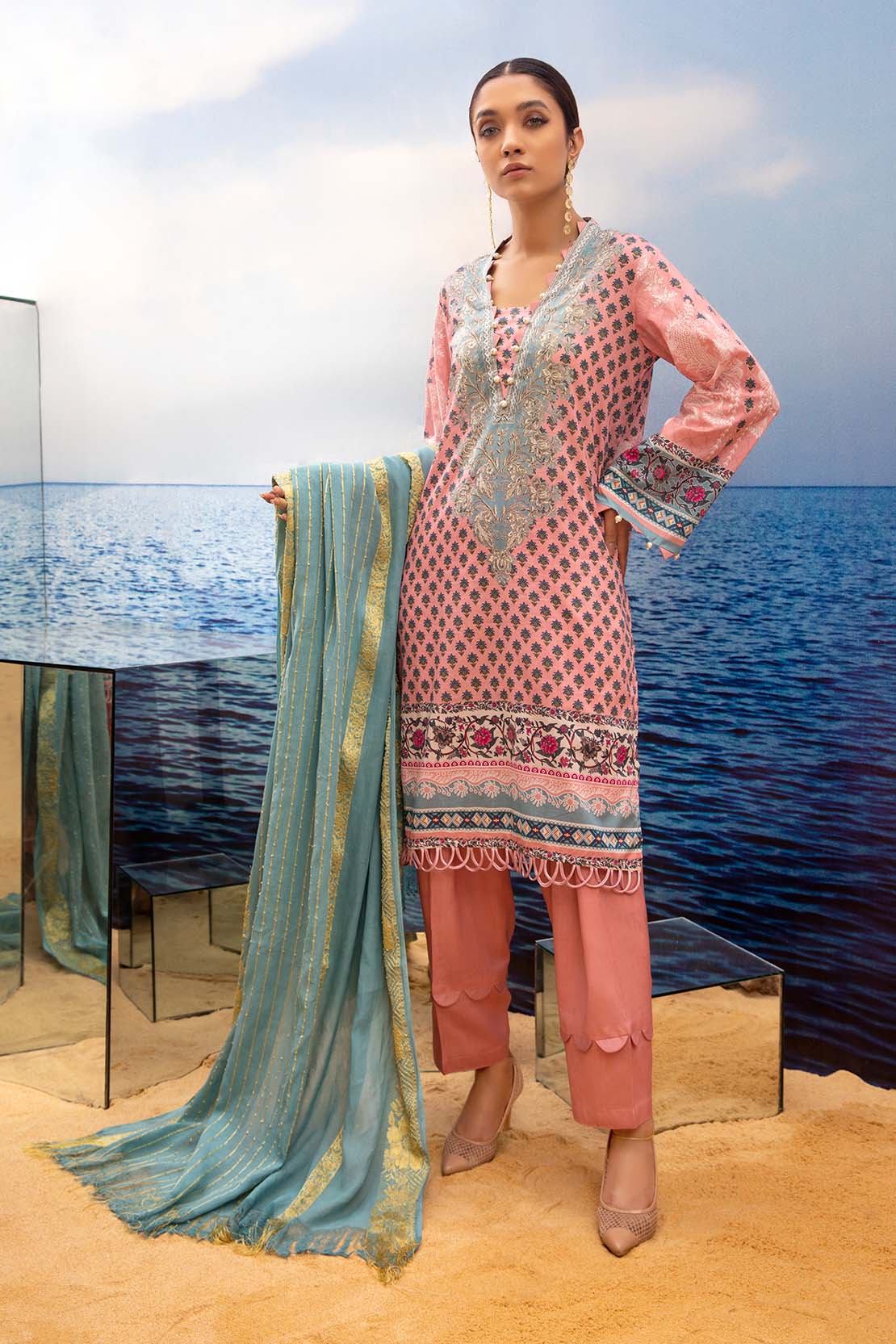 Shirt Trouser Dupatta - Image 3