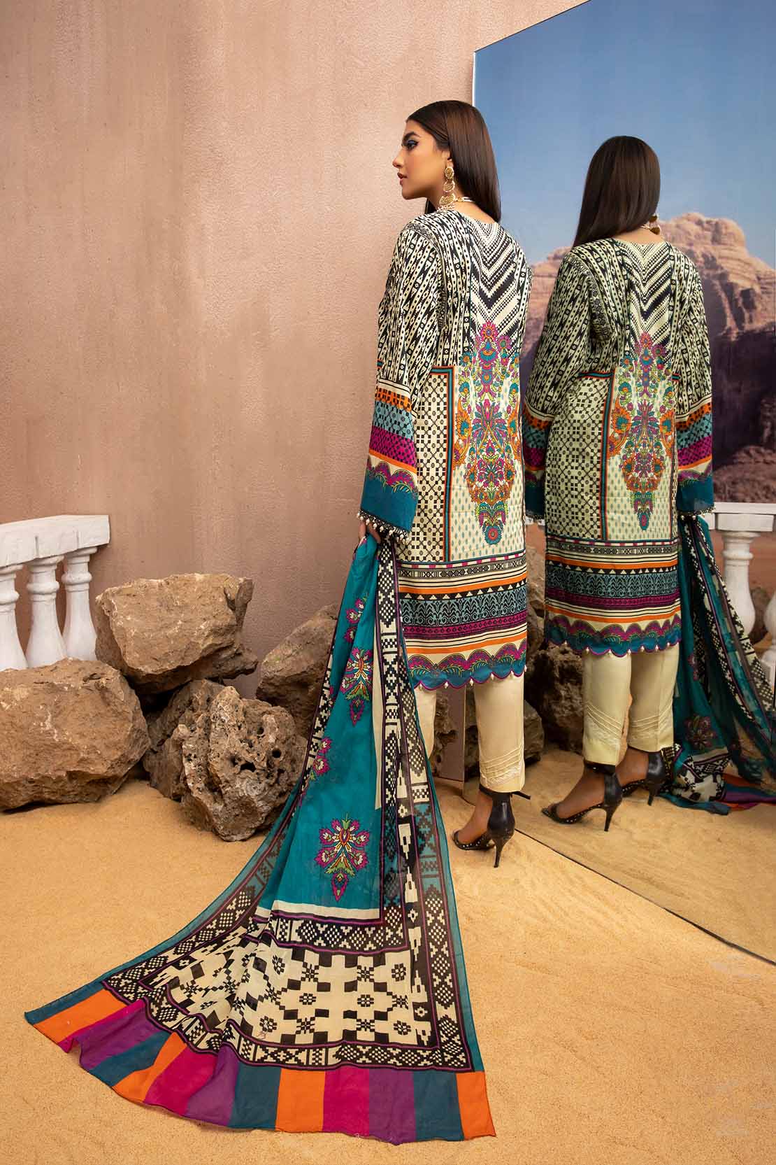 Shirt Trouser Dupatta - Image 3