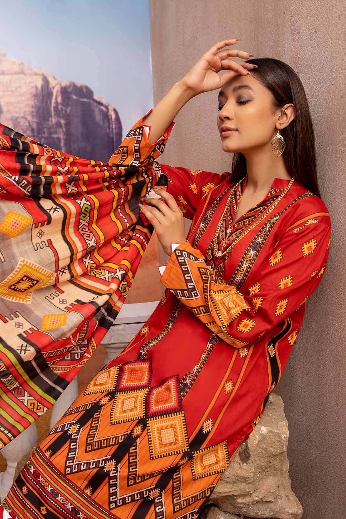 Shirt Trouser Dupatta - Image 5