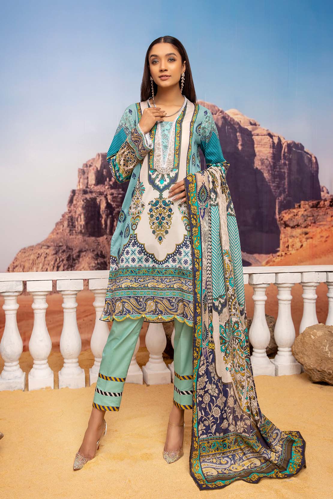 Shirt Trouser Dupatta