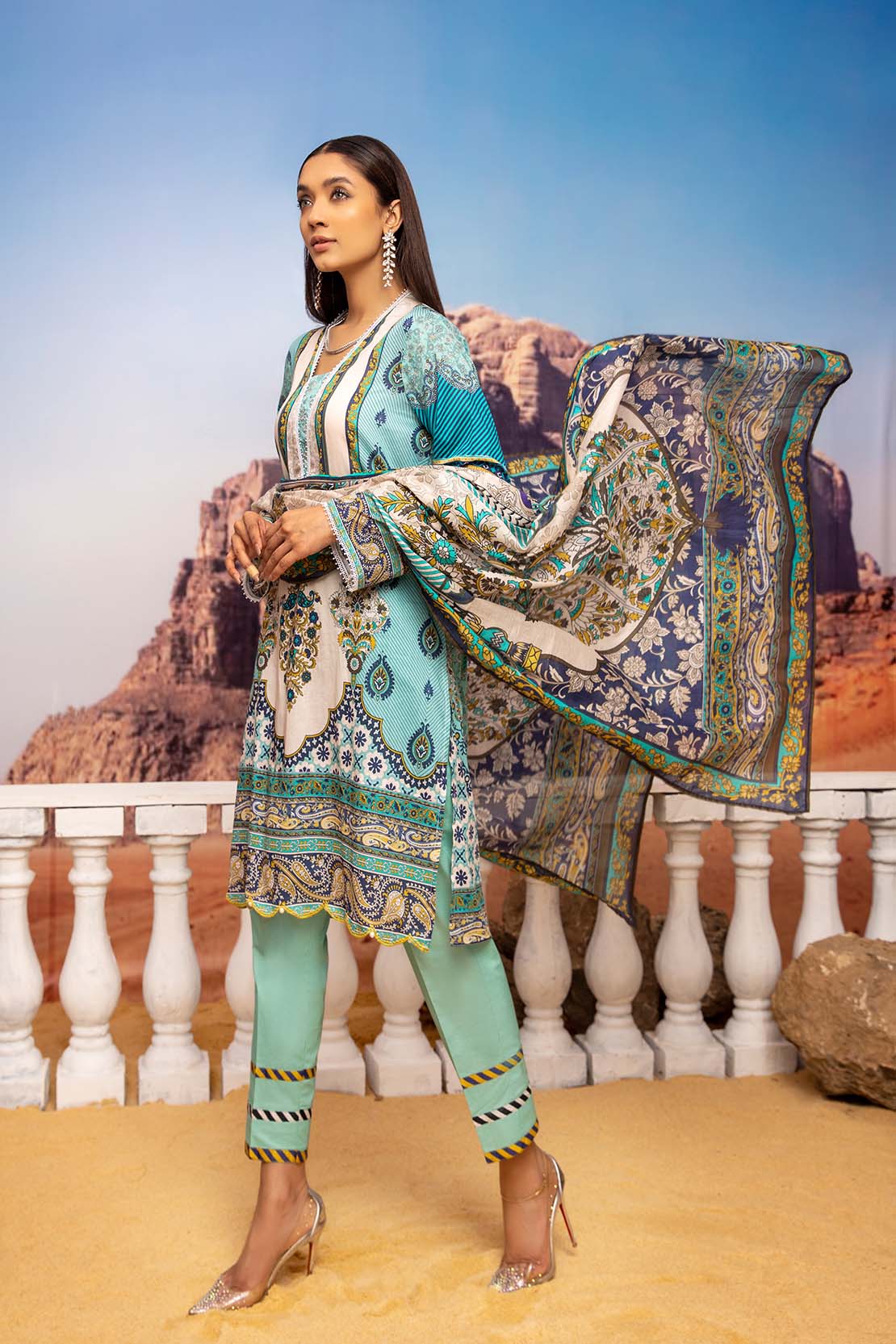 Shirt Trouser Dupatta - Image 4