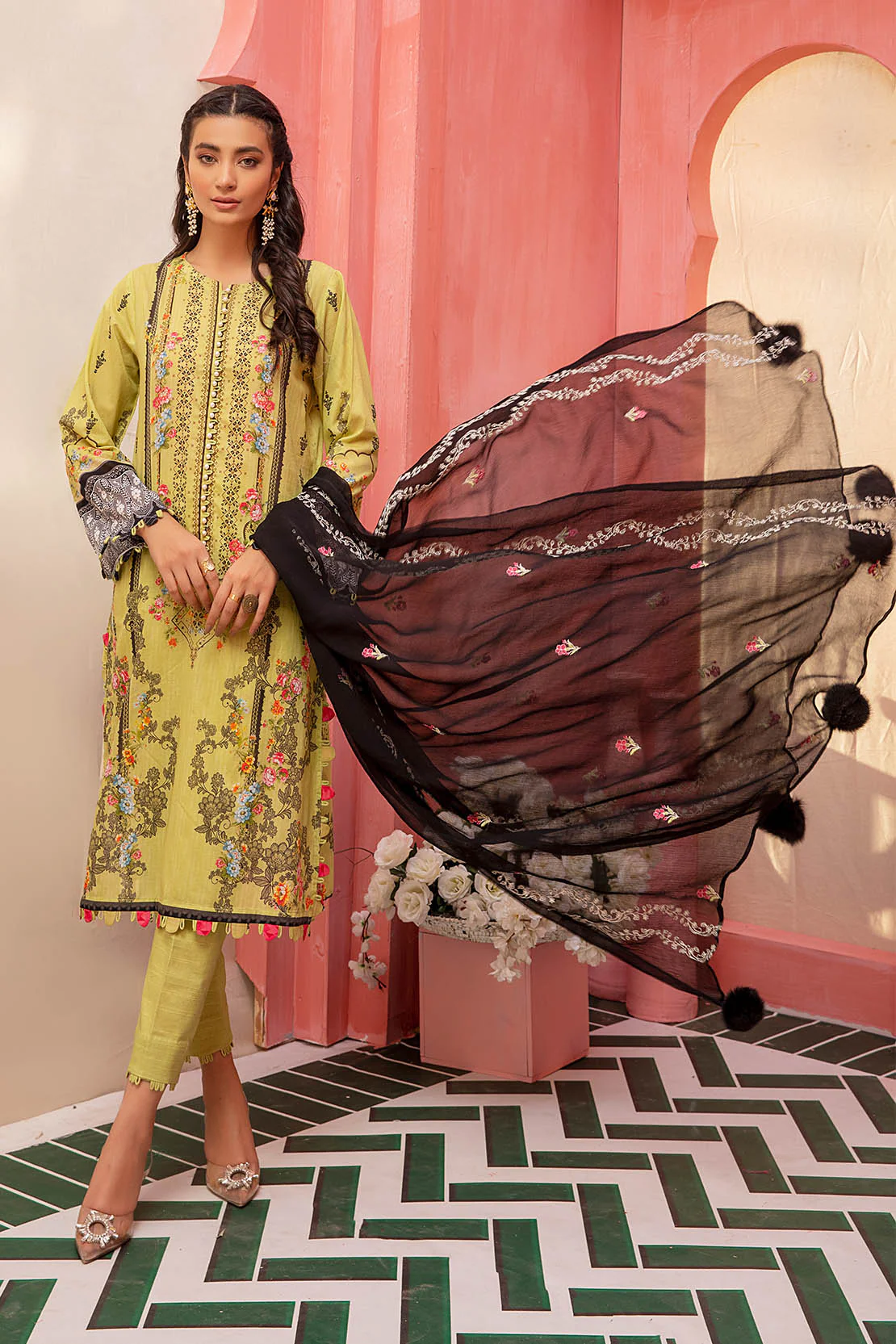 Shirt Trouser Dupatta - Image 3