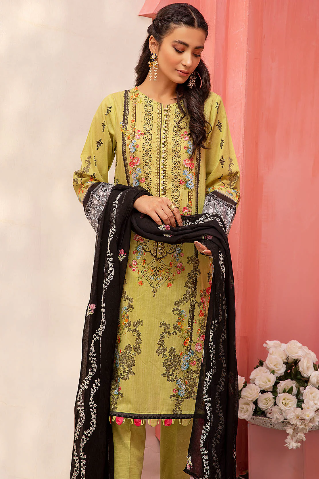 Shirt Trouser Dupatta - Image 4
