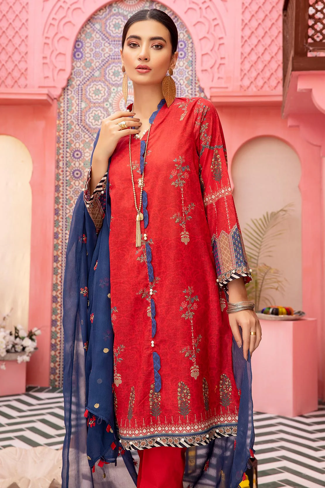 Shirt Trouser Dupatta - Image 4