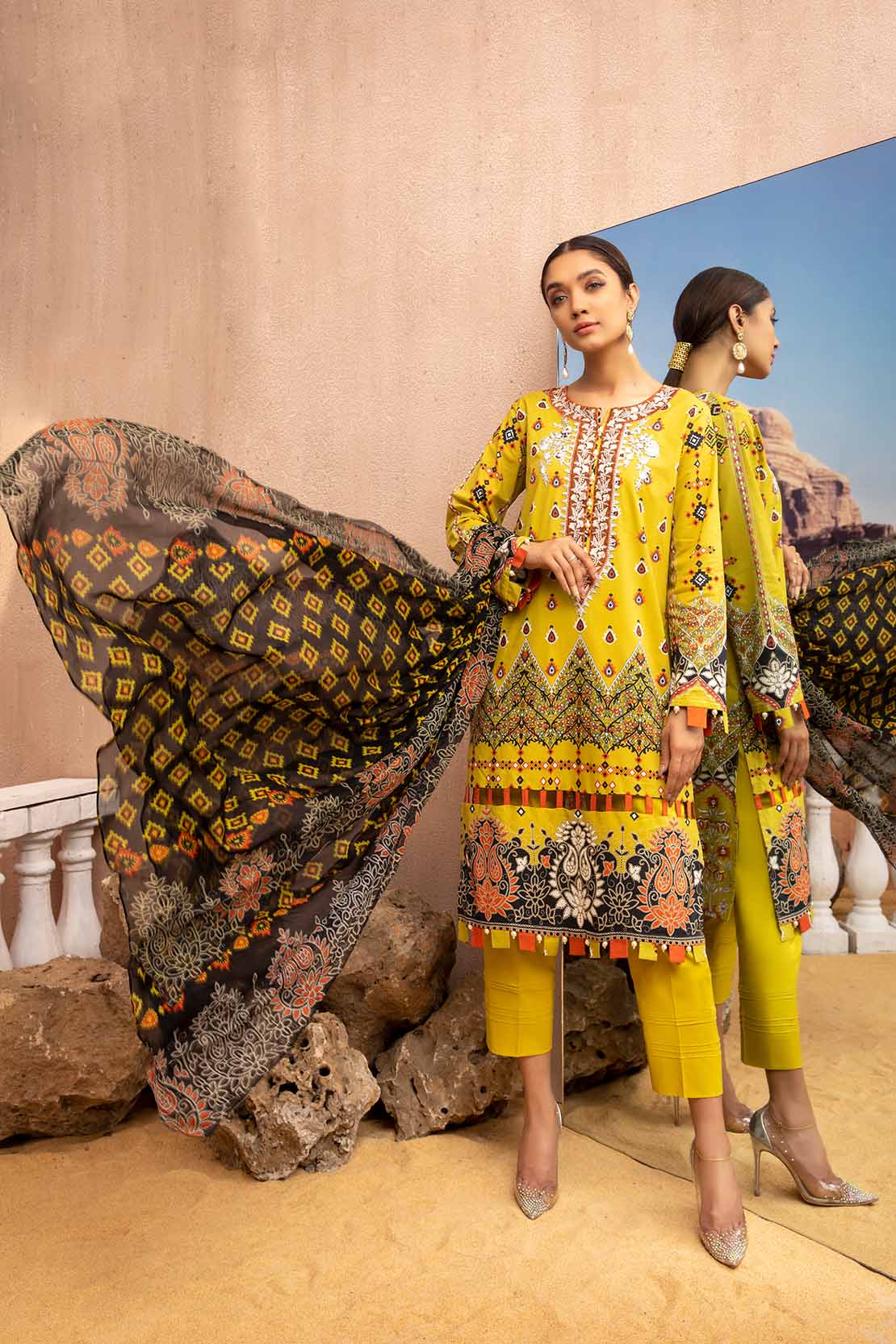 Shirt Trouser Dupatta - Image 3