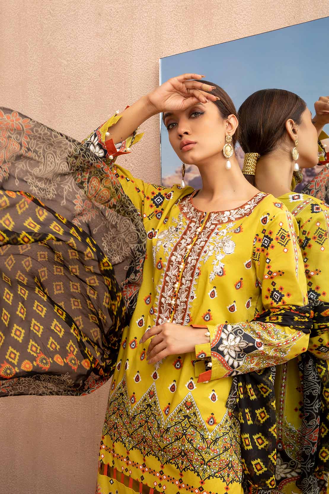 Shirt Trouser Dupatta - Image 4