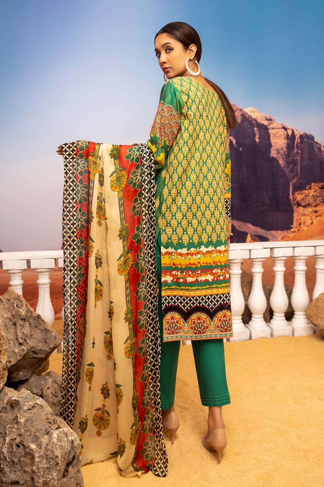 Shirt Trouser Dupatta - Image 2