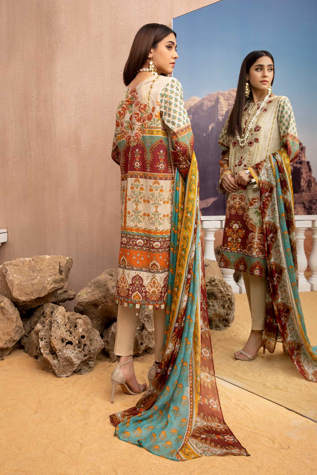 Shirt Trouser Dupatta - Image 2
