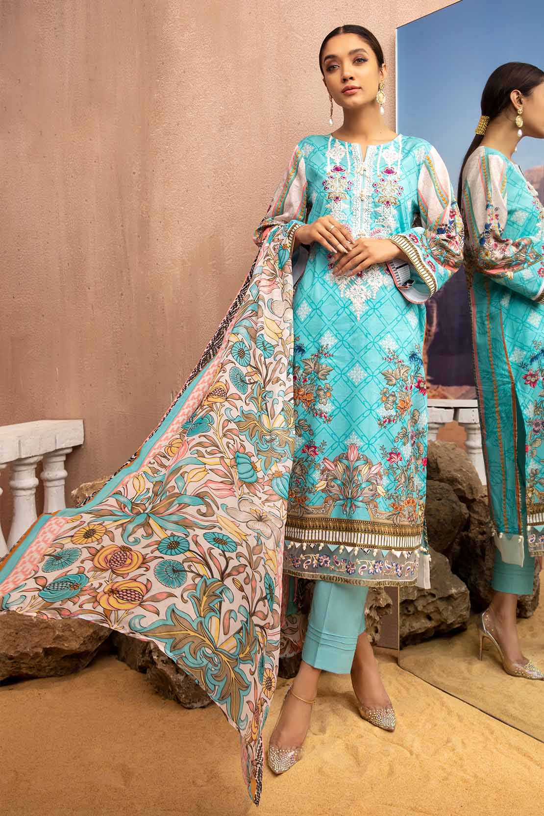 Shirt Trouser Dupatta - Image 3