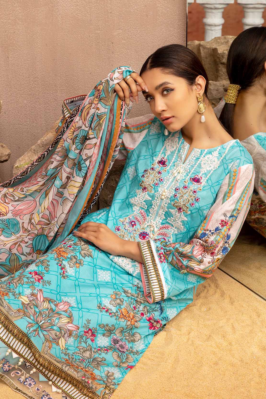 Shirt Trouser Dupatta - Image 4