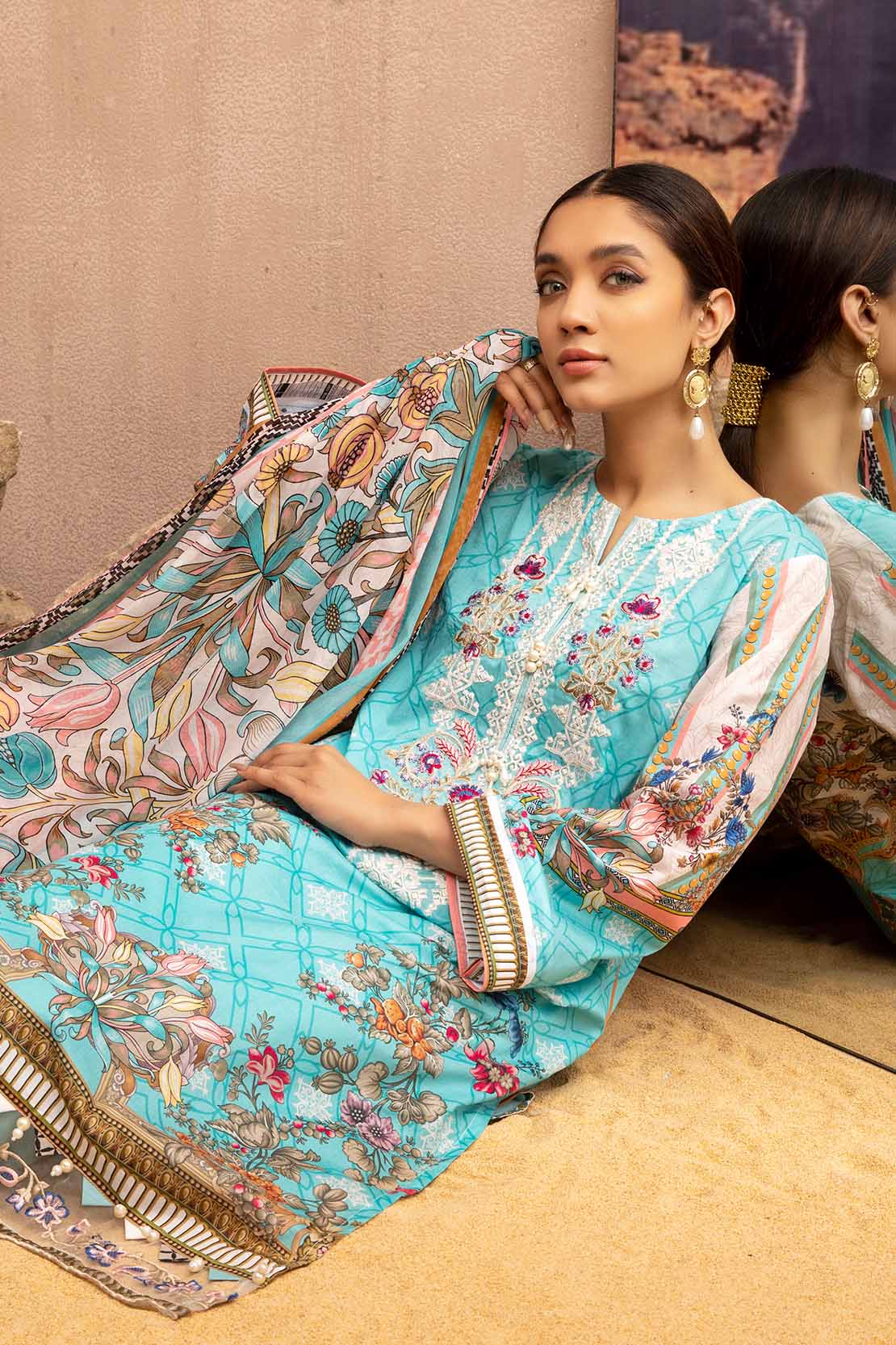Shirt Trouser Dupatta - Image 5