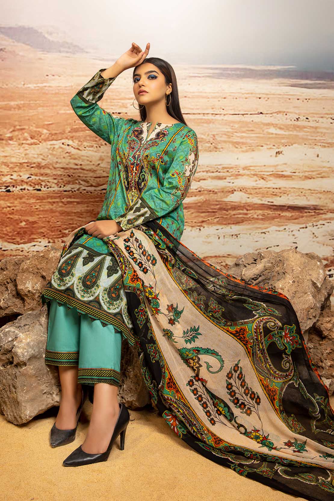 Shirt Trouser Dupatta - Image 4