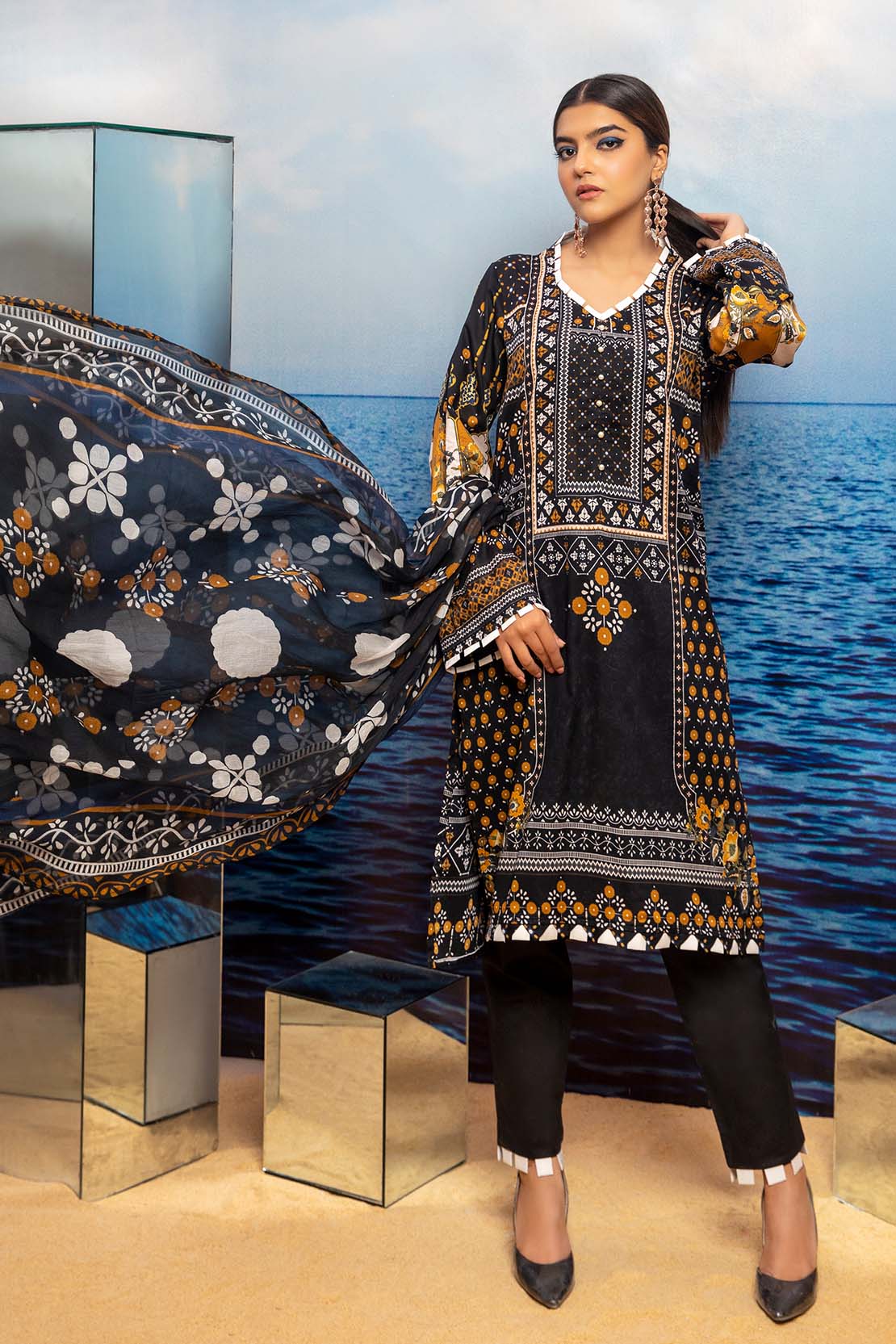 Shirt Trouser Dupatta - Image 3