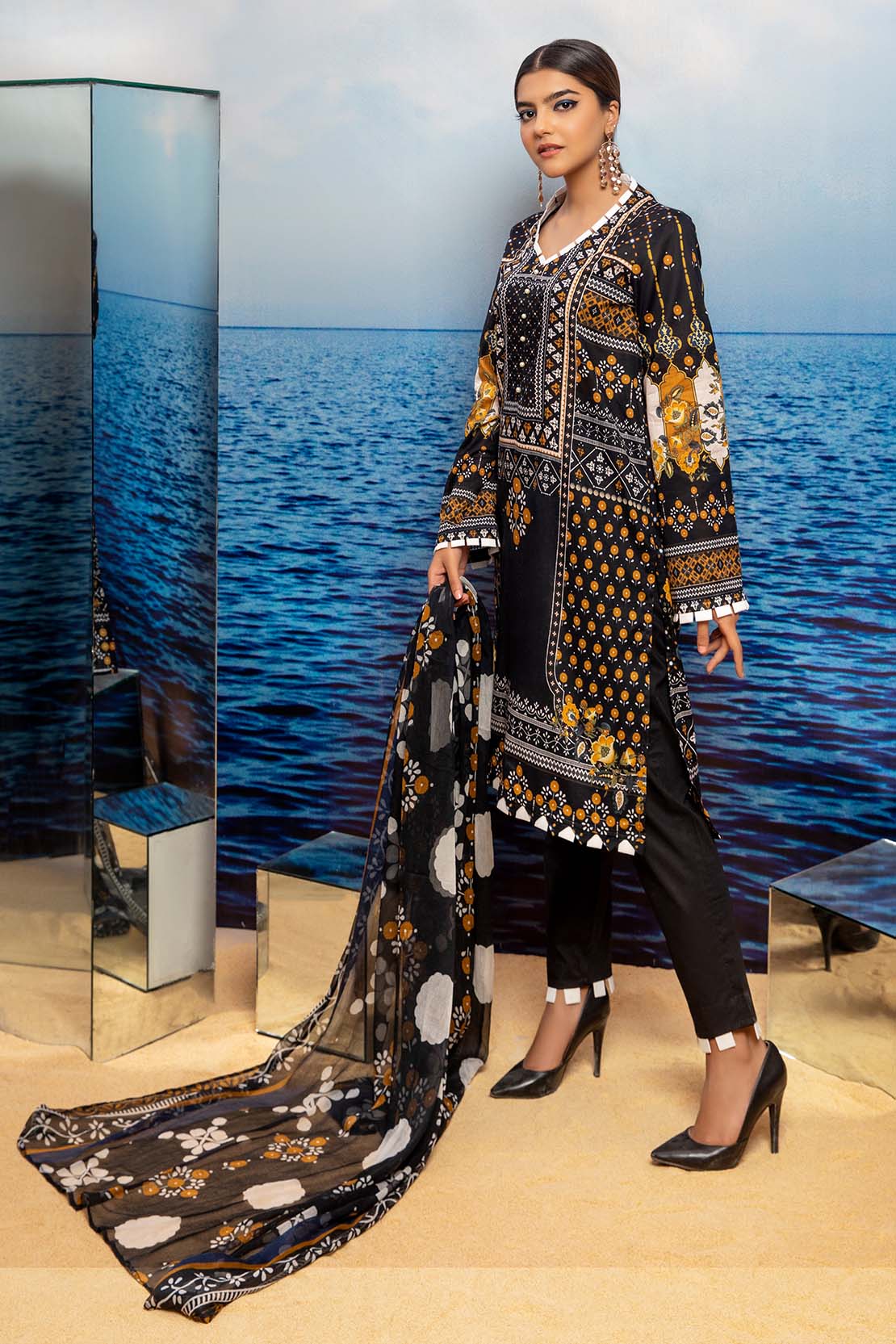 Shirt Trouser Dupatta - Image 4